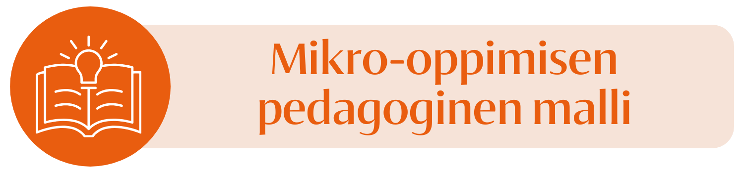 Mikro-oppimisen pedagoginen malli