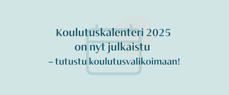 Koulutuskalenteri 2025